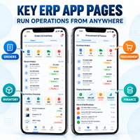 Özel Kurumsal Kaynak Planlama (ERP) Uygulama Geliştirme Hizmeti (IOS Android için) Sipariş Yönetimi, Envanter, Tedarik ile LionCreate
