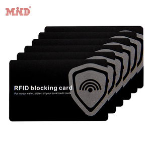 Hotsale chống lướt thẻ lá chắn 13.56MHz an ninh thẻ tín dụng bảo vệ <span class=keywords><strong>RFID</strong></span> chặn thẻ - Product Image 2