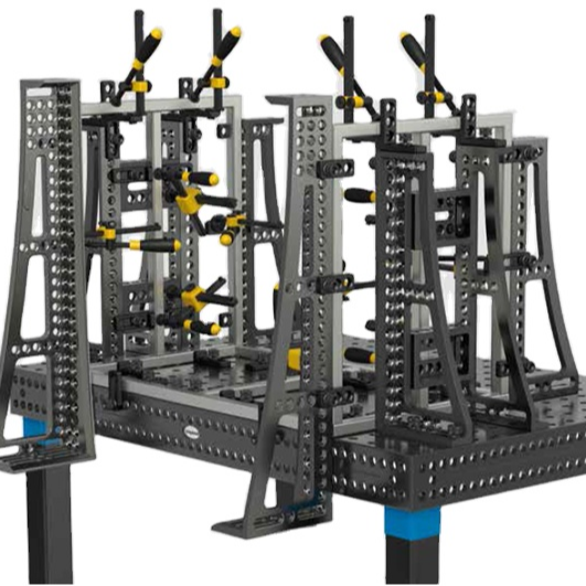 Портативный сварочный стол 3d