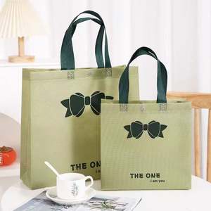 Bolsas de Compras Plegables Personalizadas de Tela No Tejida, Bolsas Creativas de Mano para Bebidas - Product Image 5