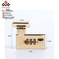 Serrure à combinaison réinitialisable à 3 chiffres Changgguang CG-A1 65x33,5 mm en zinc, couleur et taille personnalisées, moderne, de haute qualité, durable, sécurisée