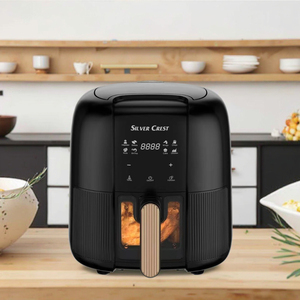 La freidora de aire de gran capacidad de 10l se puede utilizar para freír alitas de pollo. Se puede usar solo o combinado con múltiples funciones. - Product Image 6