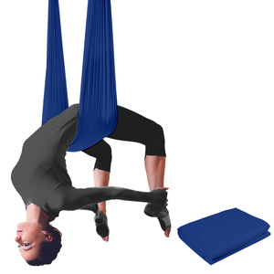 Professional Anti-Gravity Nylon Silks Premium 5M Aerial Yoga <b>Swing</b> Kit with Premium Aerial <b>Hammocks</b> for Pilates Exercise - Product Image 4