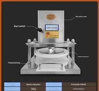 Machine à presser la pâte électrique 22 25 30 cm, qualité alimentaire, antiadhésive, pour pizza, tortilla, crêpe, chapati, roti, usage domestique, tension 220v