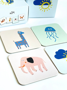 Tarjetas de juego de memoria de juguete Montessori <span class=keywords><strong>Flashcards</strong></span> <span class=keywords><strong>para</strong></span> <span class=keywords><strong>estudiar</strong></span> - Product Image 2