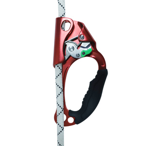 CE outdoor climbing red right hand ascender