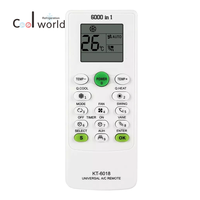 Télécommande universelle pour climatiseur QUNDA KT-6018