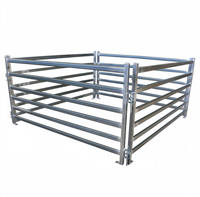 Panneaux de clôture en acier galvanisé haute résistance, écologiques, pour enclos d'animaux de ferme, clôture portable pour moutons, enclos pour bétail