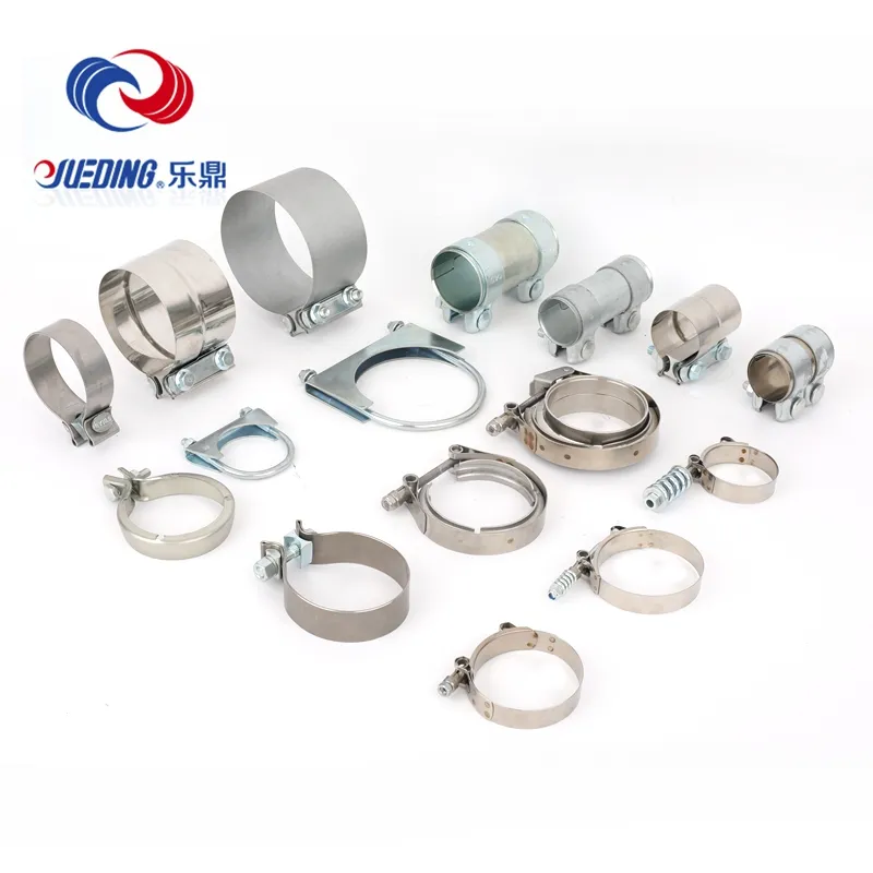 Factory Price High Quality All Types Exhaust V Band Lap Joint Butt Joint U Bolt O Type Pipe Tube Hose Clamps & Clips