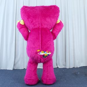 Offre Spéciale géant gonflable saucisse bouche monstre coquelicot mascotte Costume publicité commerciale portable marche 2m/2.6m pour adulte - Product Image 3