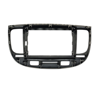 Panneau de Navigation de voiture 9 pouces pour Kia 2006 Rio Lhd voiture Dvd intérieur tableau de bord accessoires décoratifs Fascia garniture cadre