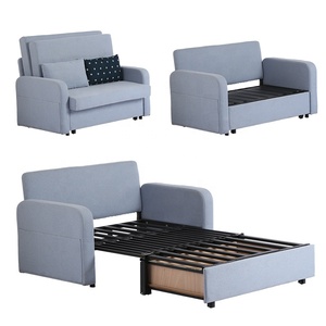 Meubles de salon multifonctionnels de haute qualité, canapé extensible, cadre de lit en métal avec rangement - Product Image 5