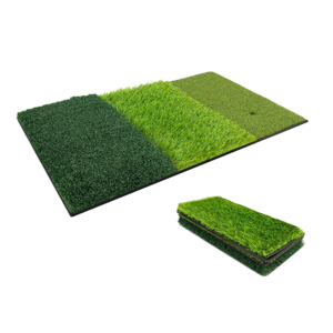 Tapete de Práctica de Golf Plegable y Resistente con Base de Goma EVA para Práctica de Swing y Chipping en Interiores y Exteriores - Product Image 1