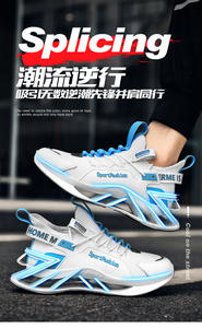 <span class=keywords><strong>2023</strong></span> Nouveaux Styles <span class=keywords><strong>Tendance</strong></span> Unisexe Chaussures Légères de Sport Athlétiques Course Baskets Homme Femme Été Respirantes en Maille - Product Image 6