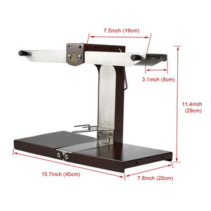 Machine de fusion rotative de fromage électrique Tecfd pour chauffer les grillades demi-rond fromage sec restaurant café usage commercial - Product Image 5