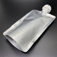 Doypack Logo personnalisé recharge de sac d'emballage de savon à vaisselle lessive détergent debout pochette d'emballage de bec d'emballage de liquide vaisselle
