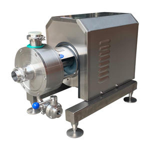 Mélangeur émulsifiant multi-étages à cisaillement élevé, pompe homogénéisatrice sanitaire avec moteur, pompe de circulation homogénéisante - Product Image 3