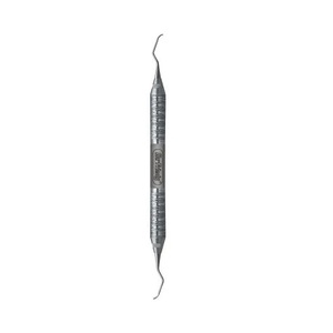 Curette dentaire manuelle Gracey, instrument chirurgical métallique, sonde parodontale pour usage clinique - Product Image 1