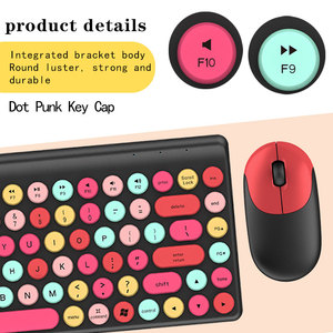 Haute qualité couleur mixte 104 touches <span class=keywords><strong>clavier</strong></span> de jeu <span class=keywords><strong>souris</strong></span> Combos ensemble sans fil ordinateur de bureau <span class=keywords><strong>clavier</strong></span> et <span class=keywords><strong>souris</strong></span> Combo - Product Image 6