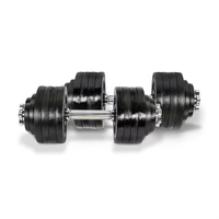 Haltères réglables universels de marque SQ en ciment et sable, 1-20 kg, avec logo personnalisé, équipement de gym, poids libres, utilisation universelle, vente en gros