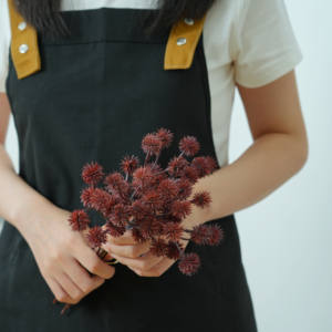 A307 造花 模造乾燥毛皮ボール ガーデンデコレーション トゲの束 栗 屋外装飾 花天井 - Product Image 4