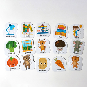 Juego de <span class=keywords><strong>Rompecabezas</strong></span> Educativo, Juguetes de Aprendizaje Sensorial para Niños, Desarrollo Cerebral, <span class=keywords><strong>Rompecabezas</strong></span> de Animales, Juego de Aprendizaje para Niños - Product Image 5