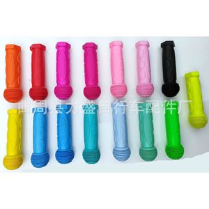 Poignées de guidon micro pour vélos d'enfants, 22,2 mm, TPR, antidérapantes, accessoires colorés - Product Image 3