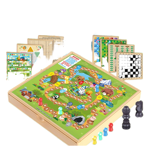 Tất cả-trong-một đa chức năng bay cờ vua gomoku cờ Set trẻ em tương tác bảng nhựa đồ chơi thiết yếu CHA mẹ-con - Product Image 6