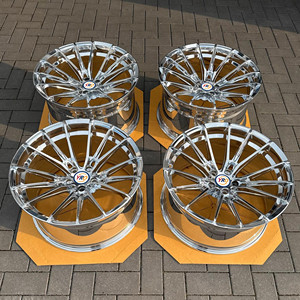 Roda de Alumínio Personalizada YRO 1-Piece Forjada em Cromo 5x120 5x112 5x114.3 17 18 19 20 21 22 23 24 Polegadas para BMW Audi - Product Image 1