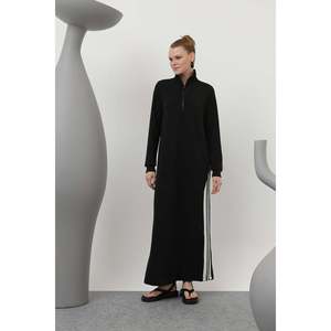 Vestido con cremallera Loreen Black Tick-Tack para mujer, diseño elegante, ajuste cómodo, estilo versátil, modelo 20600ELB - Product Image 1