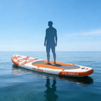Tabla de Paddle Surf Inflable Ecológica y Portátil de 10'6'' con Tecnología Drop Stitch, Todo Terreno, 3 Aletas, Juego Completo Listo para Usar