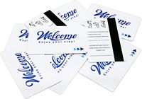 Impression personnalisée pour cartes de porte à bande magnétique en PVC étanche EV3 2K 4K pour hôtels, motels, hôpitaux, cartes intelligentes NFC 13,56 MHz
