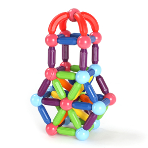 Mntl Nam Châm Bóng Đồ Chơi Thanh Từ Trò Chơi Giáo Dục 100Pcs Từ Xây Dựng Gậy Bóng Và Que Cho Trẻ Em - Product Image 3