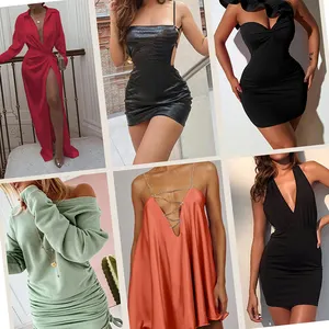 2022 casual dress stock clothes mixed Brand new clothes Summer Sexy summer dress t-shirt swimsuit women dress