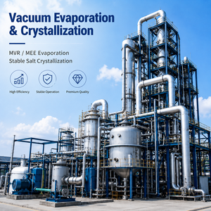 Usine de traitement du sel sous vide clé en main par évaporation de saumure à haute teneur en sel 1-30 T/H pour la production de sel <span class=keywords><strong>PDV</strong></span> - Product Image 2