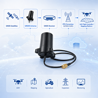 Antena GNSS Multifrecuencia GPS BDS GLONASS Galileo RTK para Posicionamiento de Drones UAV con Conector