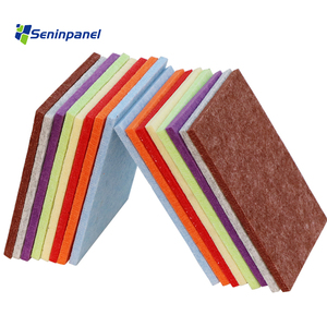 Panneau acoustique en feutre polyester recouvert de <span class=keywords><strong>tissu</strong></span> Seninpanel pour l'isolation <span class=keywords><strong>phonique</strong></span> dans les intérieurs - Product Image 1