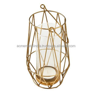 Linterna con forma de globo en hoja de metal con acabado Gris, perfecta para elegantes ideas de decoración de interiores y exteriores para el hogar y el jardín - Product Image 6