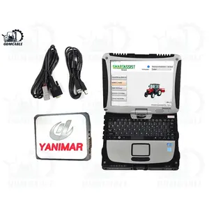 Mesin Diesel untuk Yanmar, Alat Diagnostik Generator Laut Traktor Penggali Yanmar + CF19 Laptop