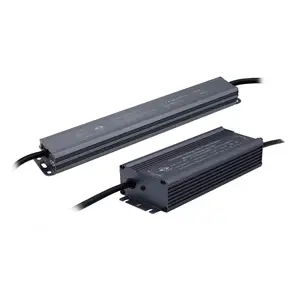 220V đến 12V 24V 20A không thấm nước IP67 20amp 250W mỏng chuyển đổi điện áp không đổi cung cấp điện