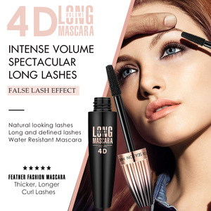 Máscara de Pestañas de Fibra 4D con Logotipo Personalizado ALIVER, Resistente al Agua, Pestañas Largas y Voluminosas, Maquillaje de Pestañas, Fabricante de Marca Privada OEM ODM - Product Image 2