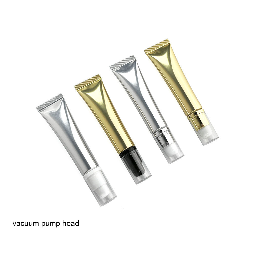 silver lip gloss tube