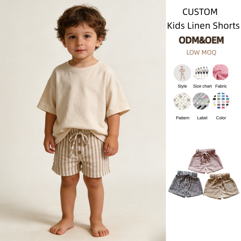 Custom Summer Lightweight Toddler Baby Boys