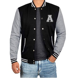 Chaqueta Varsity de Forro Polar para Hombre FI-6006 de Formula1 Industries, Diseño Invernal Impermeable y Ecológico, Precio de Fábrica, Nuevo Modelo 2021 - Product Image 1