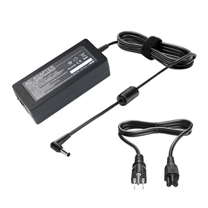 Cargador de CA para computadora portátil 65W 19V 3,42 5,5*2,5mm con cable Powr Cargador adaptador de 1,5 m y 65W para computadora portátil - Product Image 1