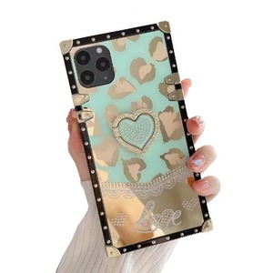 Étui de luxe tendance avec support et strass pour <span class=keywords><strong>Huawei</strong></span> P20 P30 P40 P50 Pro Plus V30 Y6P <span class=keywords><strong>Y5P</strong></span> Y9A P Smart Z - Product Image 1