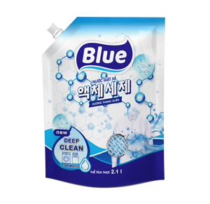 Detergente para ropa de limpieza profunda con aroma floral en bolsas de boquilla de 2L-Recarga ecológica, uso de ropa, suministro de fábrica OEM de Vietnam - Product Image 1