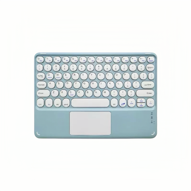 9.7-11 Inch Ultra-Slim Bluetooth Keyboard for 12.9" Tablet Quiet Round Key Caps with Number Pad & Arithmetic Layout