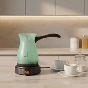 <span class=keywords><strong>Machine</strong></span> à <span class=keywords><strong>café</strong></span> semi-automatique Ronda Turkish Sand, capacité 250 ml, électrique, plastique, design moderne, pour usage domestique - Product Image 3