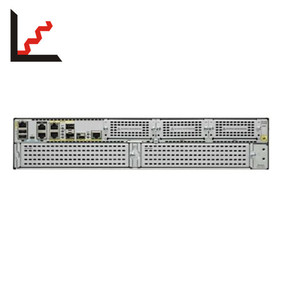 Cis co ISR 4451-X Voice Sec. Bundle PVDM4-64 w / UC and SEC License PAK ISR4451-X / K9 موجه الخدمات المتكاملة - Product Image 1